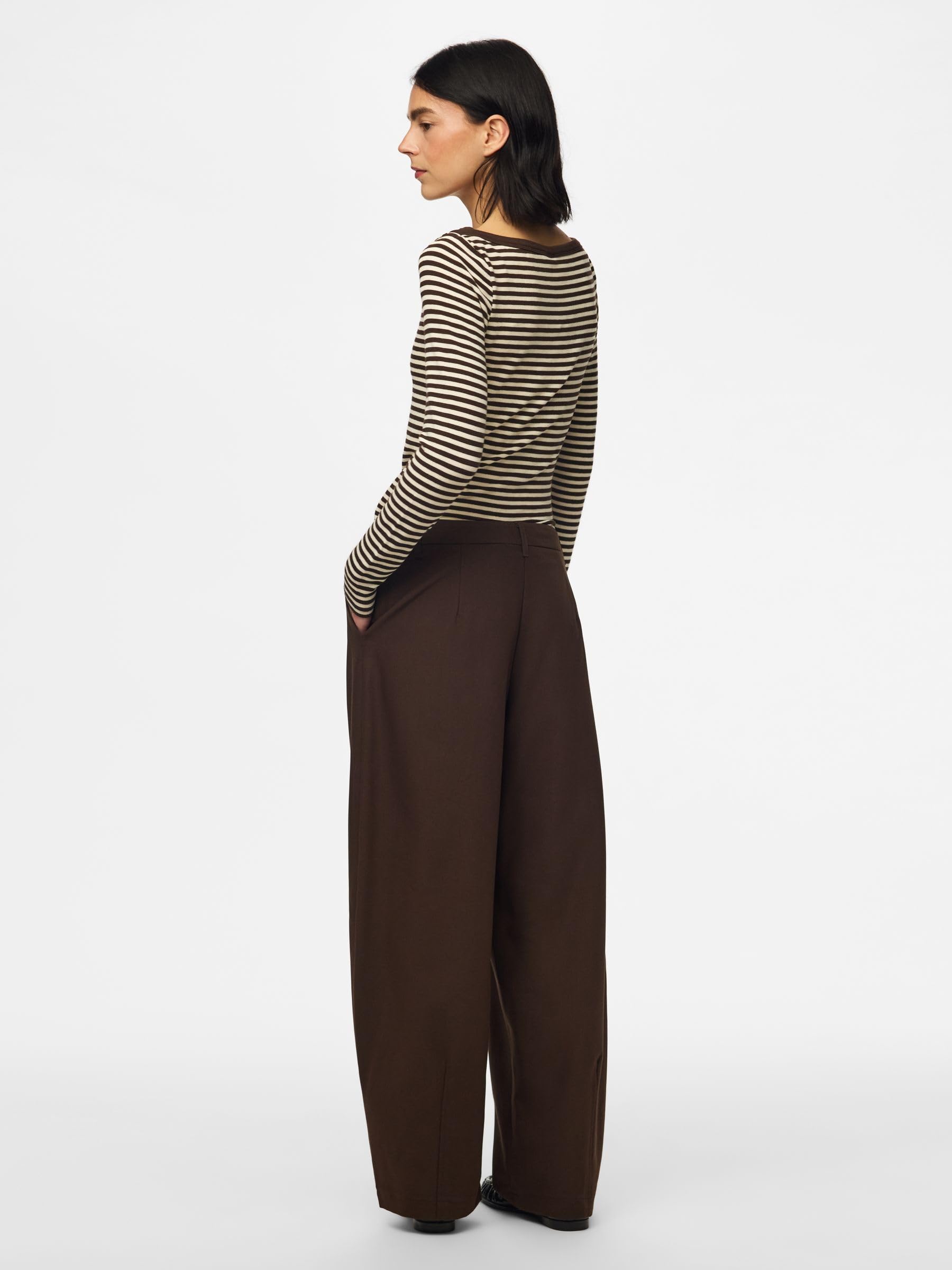 Pieces Pcbosella MW Barrel Pants Noos BC pantaloni donna barrel
