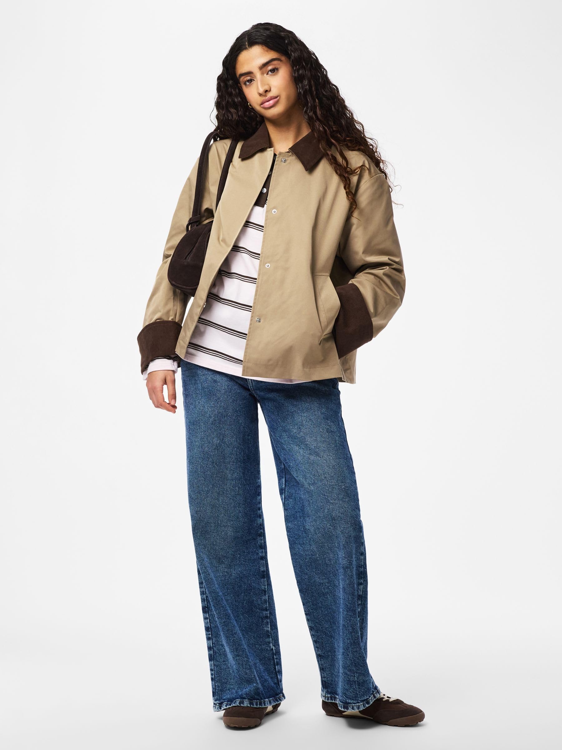Pieces Pcjorma Short Light Jacket Pwp BC giacca leggera