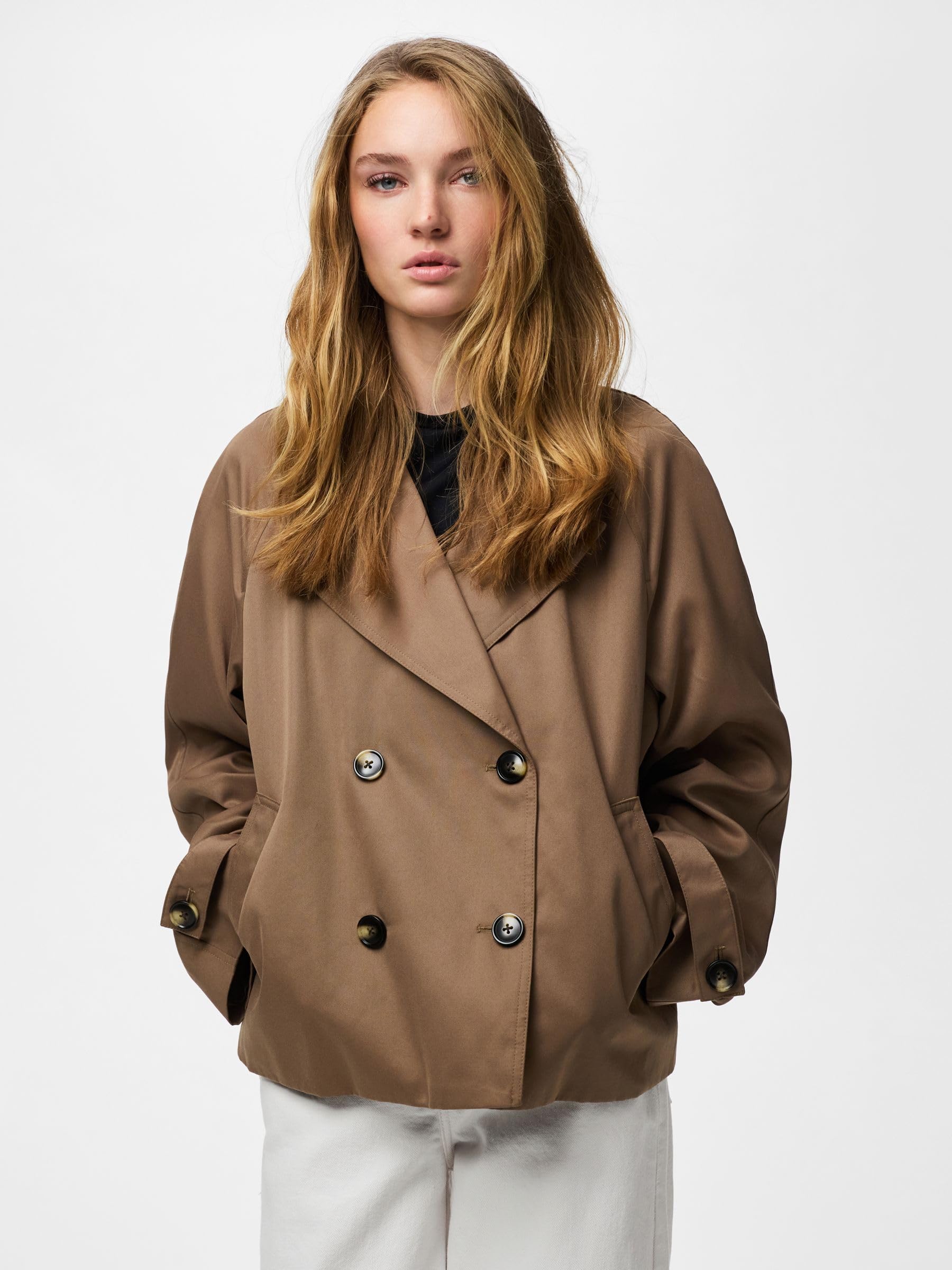 Pieces Pcscarlett Short trench corto XXL leggero