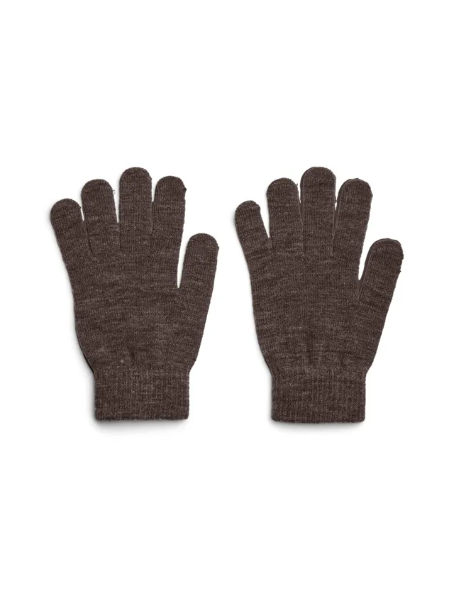 Pieces Pcnew Buddy Smart Glove guanti donna neri maglia