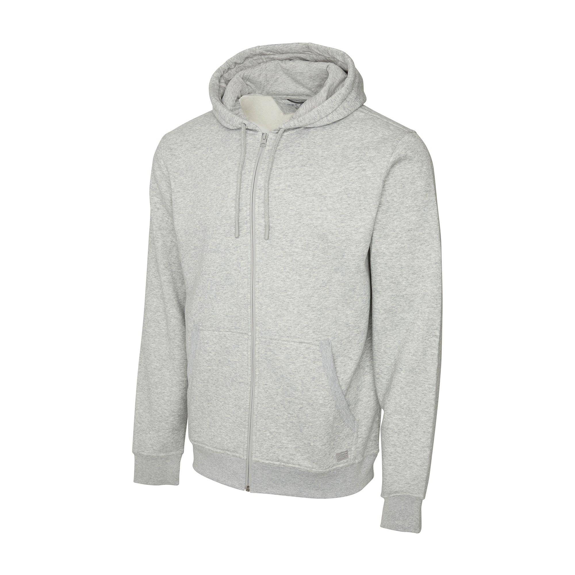 Pelagic Tanner felpa zip uomo grigio cotone
