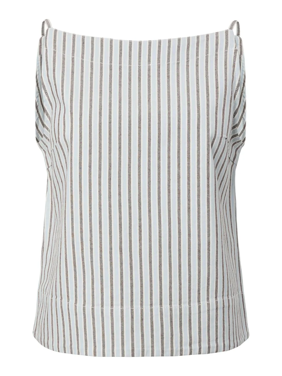 Pieces Pcbillo top denim donna cotone comodo