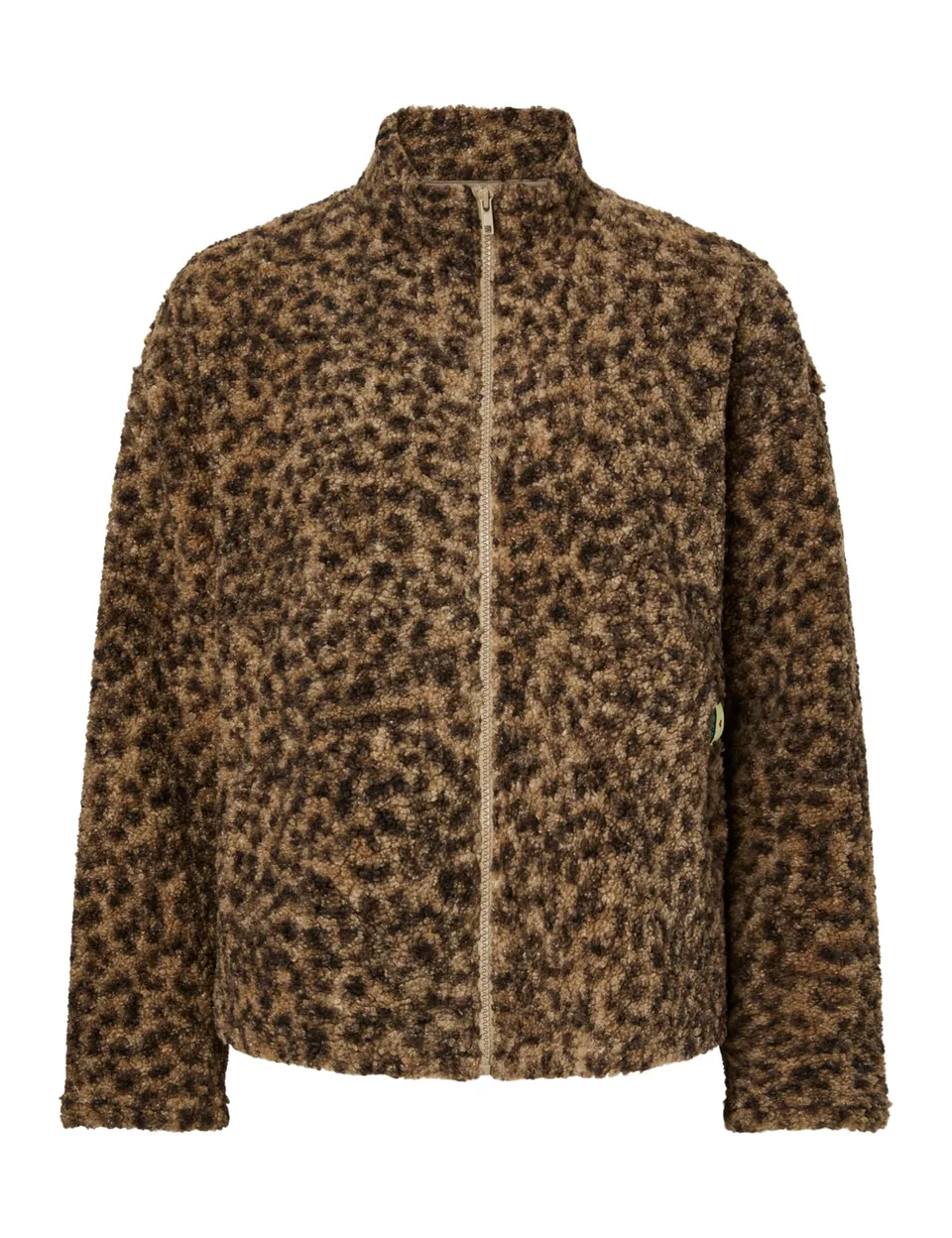 Pieces Pckatty Teddy Jacket Bc giacca donna L effetto teddy