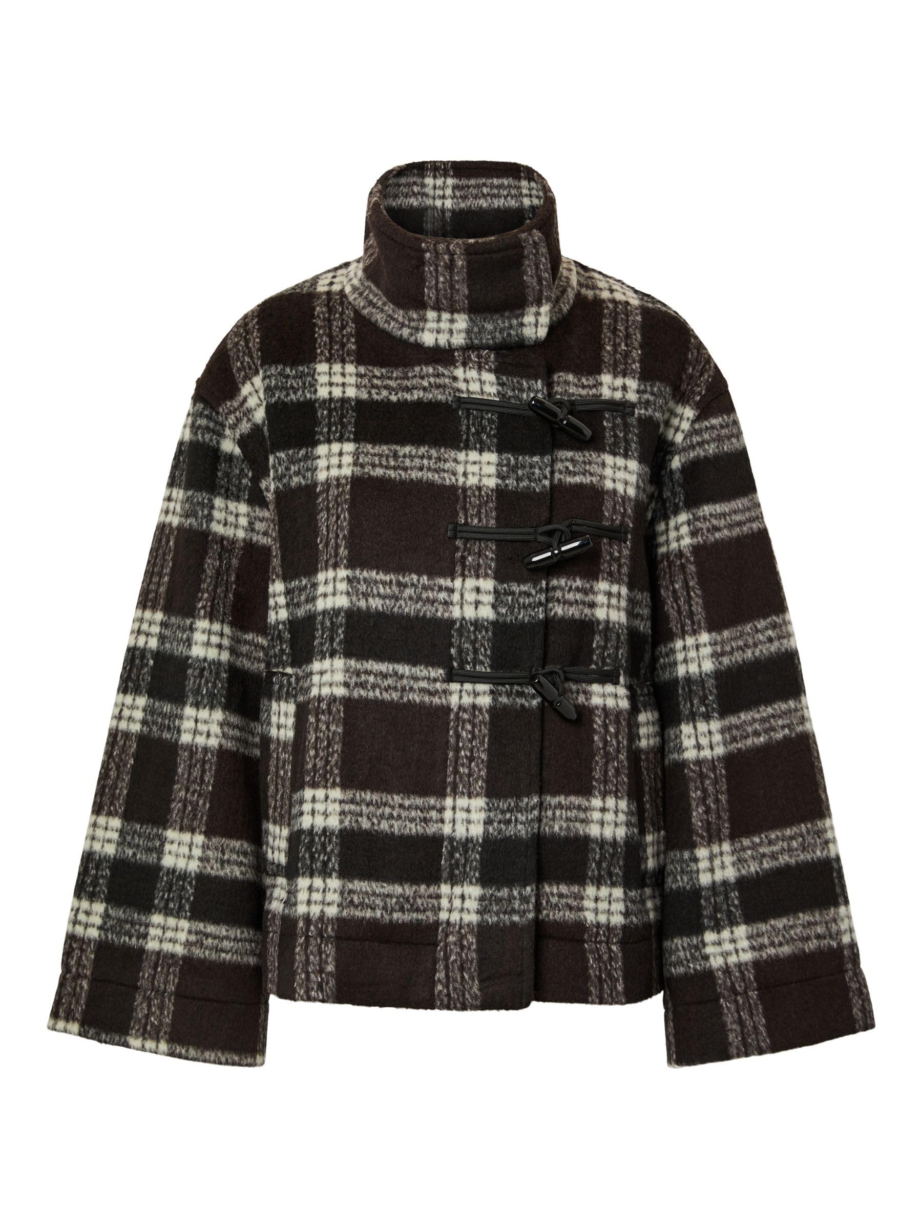 Pieces Pcevie Check giacca donna taglia M a quadri
