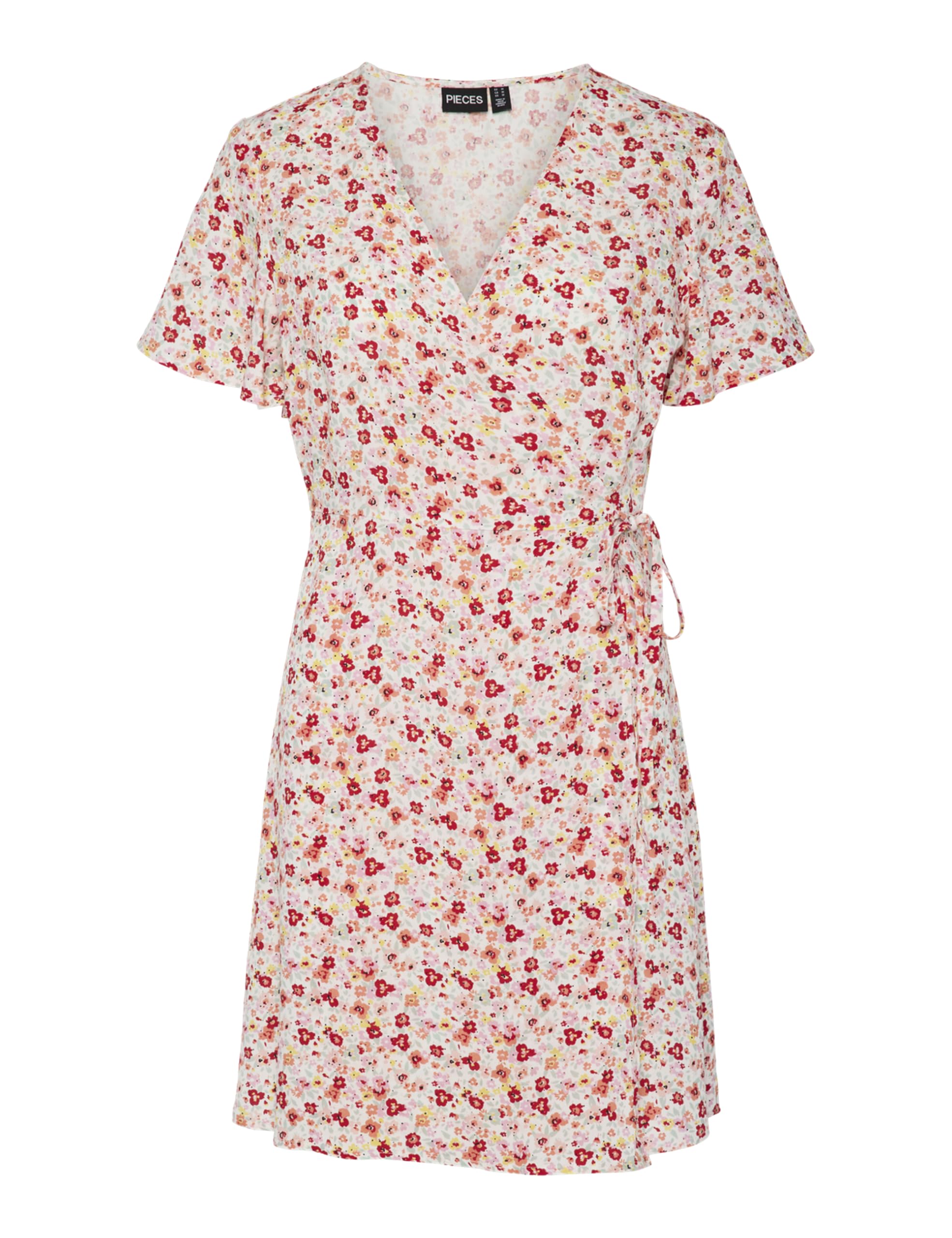 Pieces Pctala New SS Wrap Dress Noos vestito XS a portafoglio