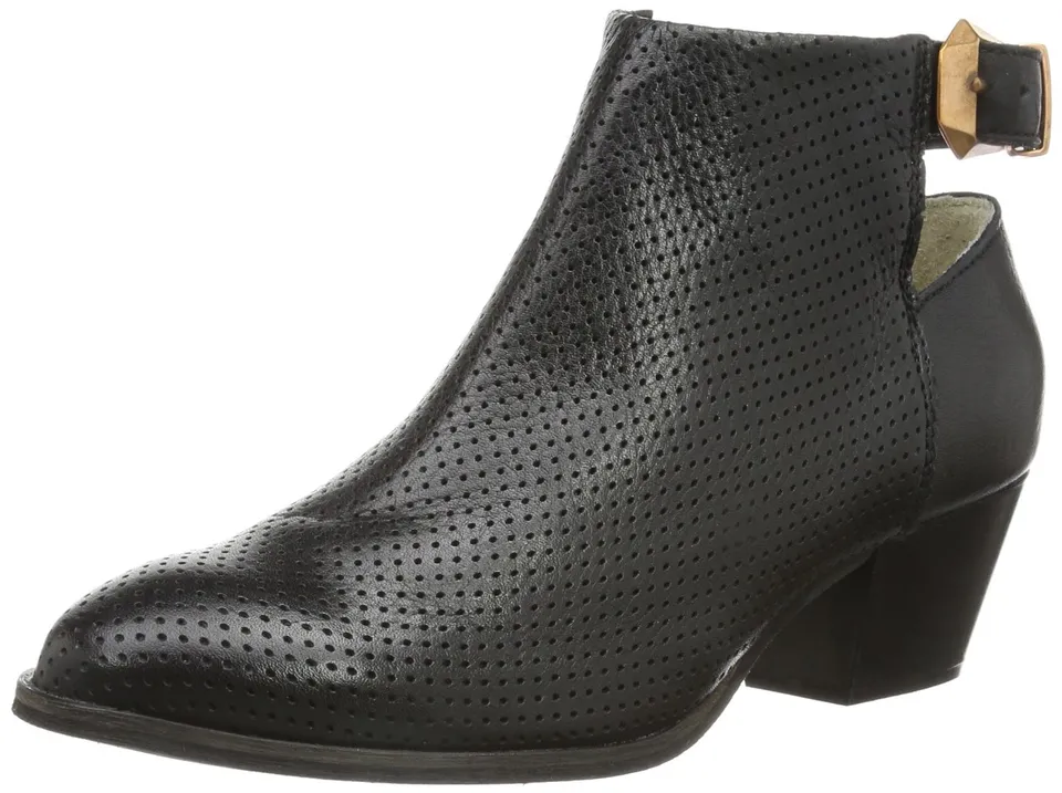 Pieces Sia Leather Boot Black stivali donna 38