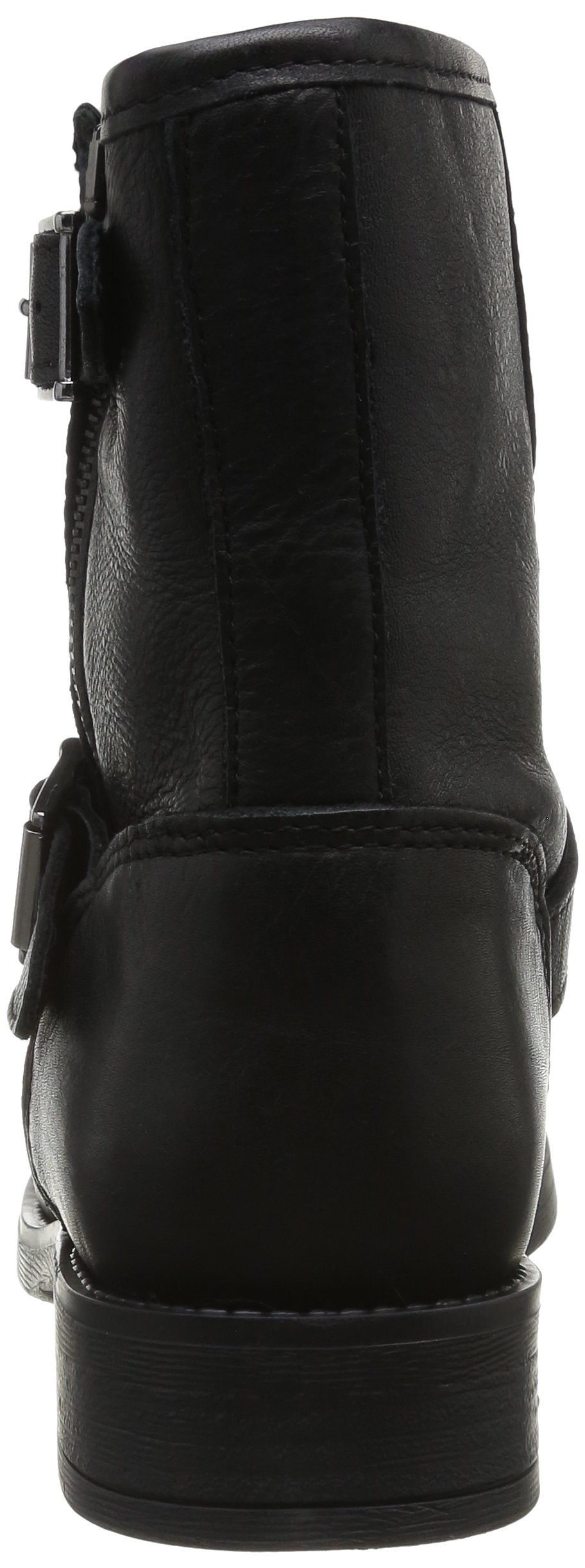 PIECES Iza stivali biker in pelle neri 42 EU