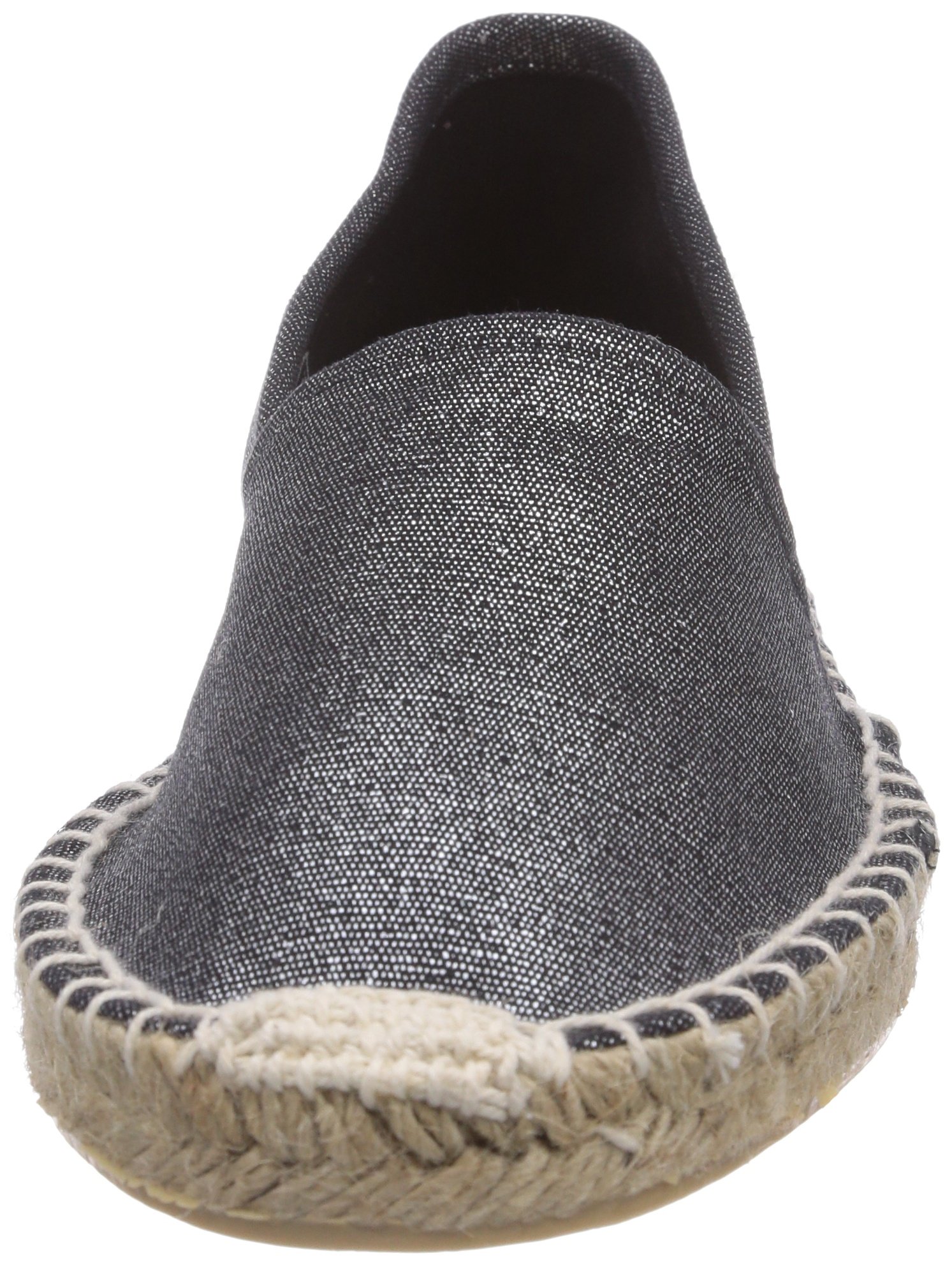 Pieces Haisha Espadrillas Donna Argento Metallic Tela