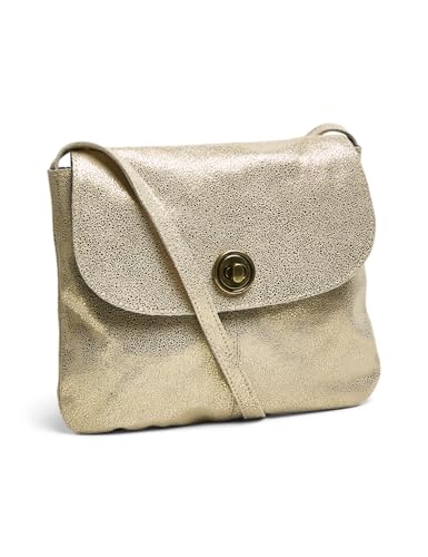 PIECES Totally borsa tracolla rotonda oro