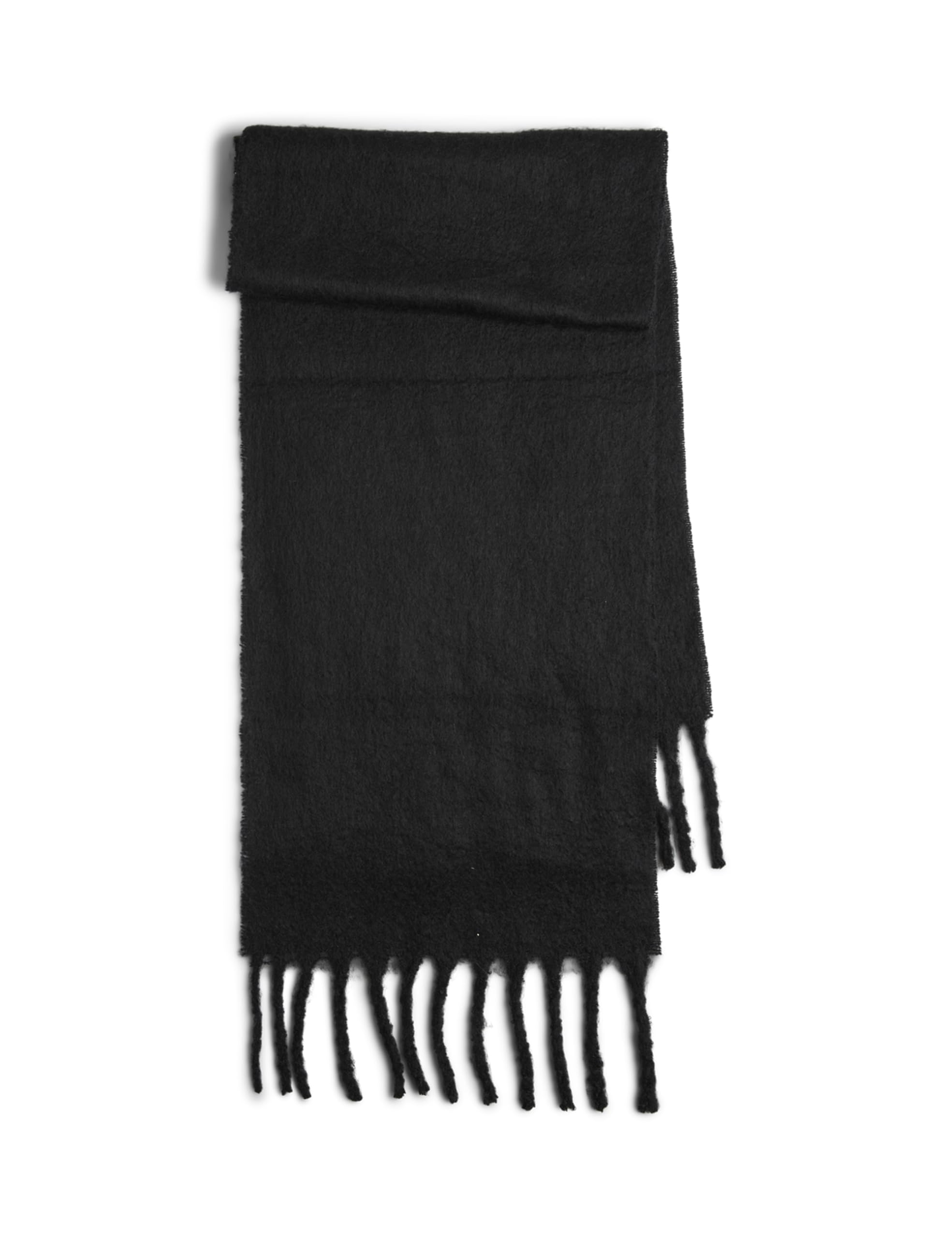 Pieces Pcnikita Long Scarf sciarpa nero lunga