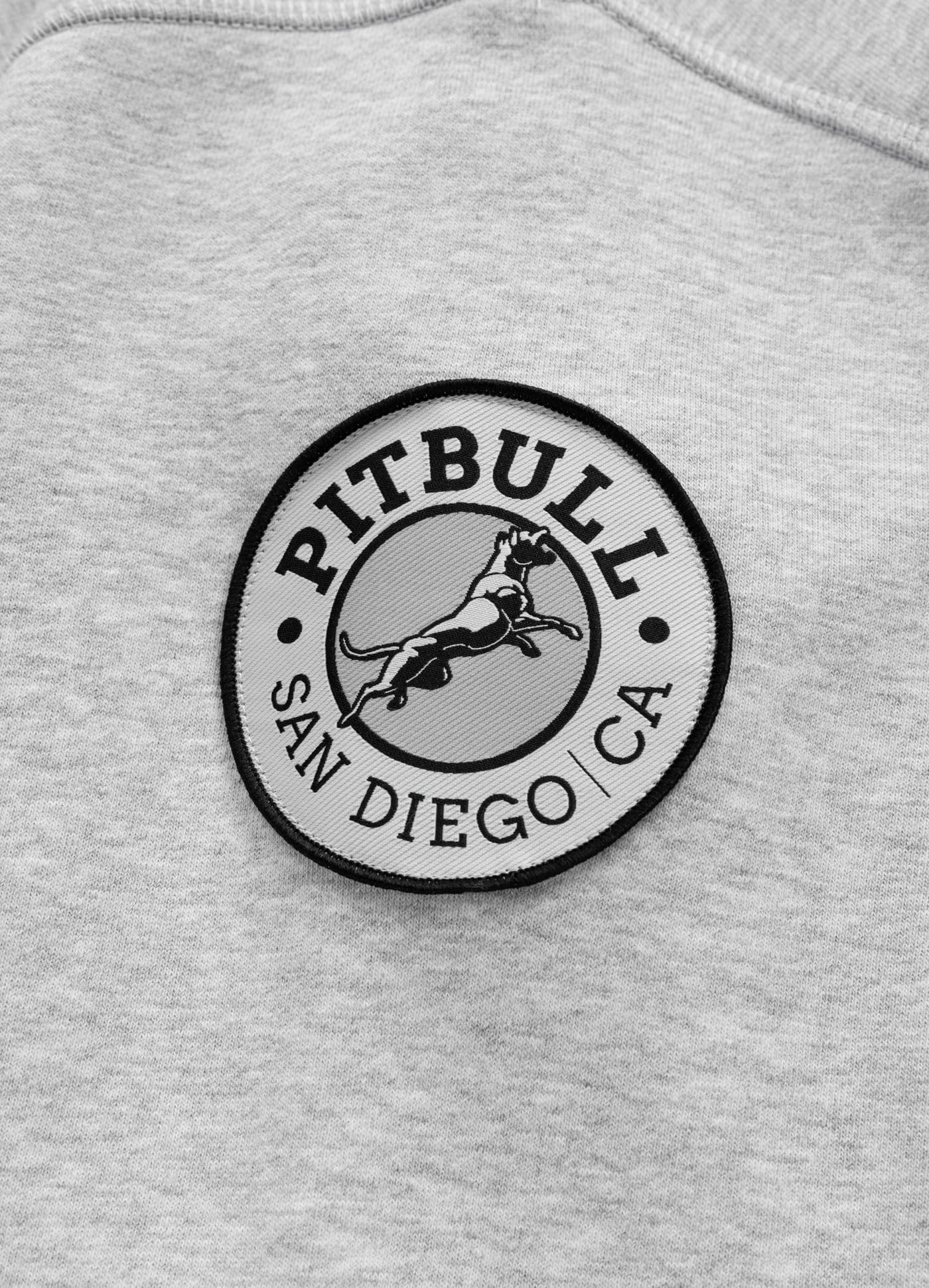 Pitbull Badger hoodie uomo zip taglia L