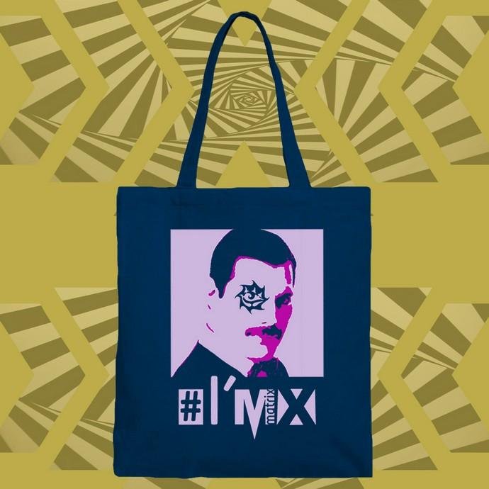 Matrix Music Store I’m X Mercurryx 1 shopper cotone organico