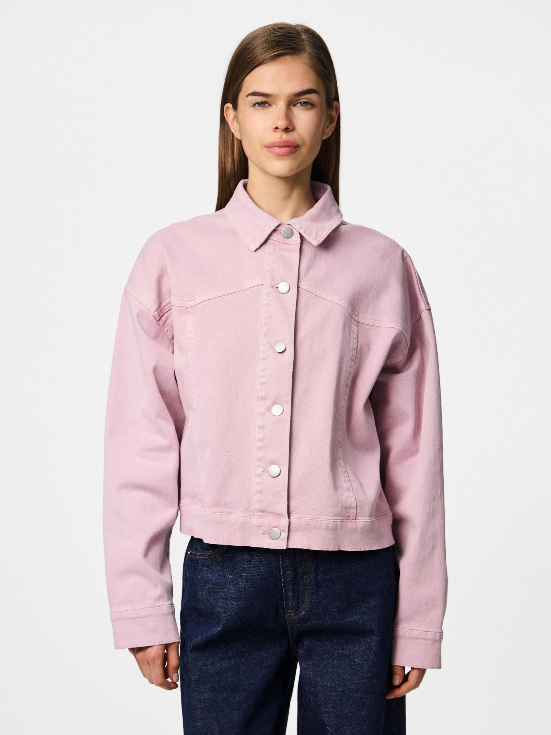 Pieces Pcfenny Denim Jacket giacca S denim