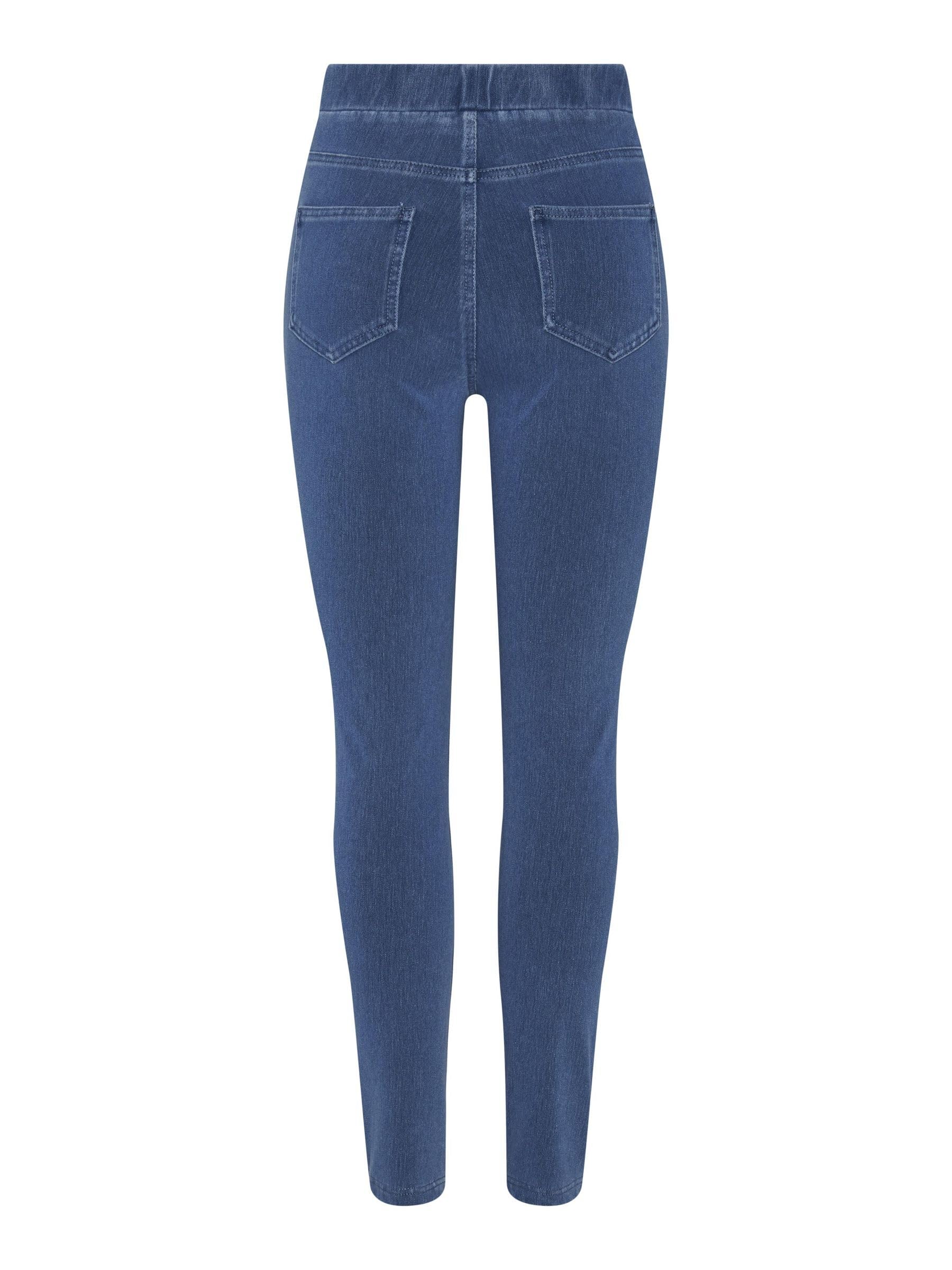 Pieces Pcjumbo Foxy jeggings donna blu elasticizzati