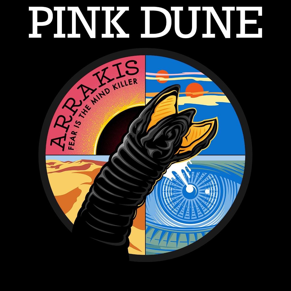 Matrix Music Store Cappo Pink Dune-Arrakis maglietta cotone unisex