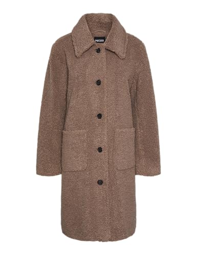 Pieces Pcnaddy giacca teddy donna taglia S calda