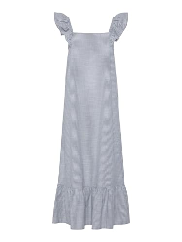 Pieces Pcapia SL Square Neck vestito donna L scollo quadrato
