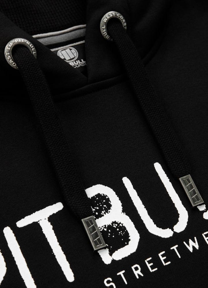 Pit Bull West Coast Origin felpa uomo cappuccio cotone