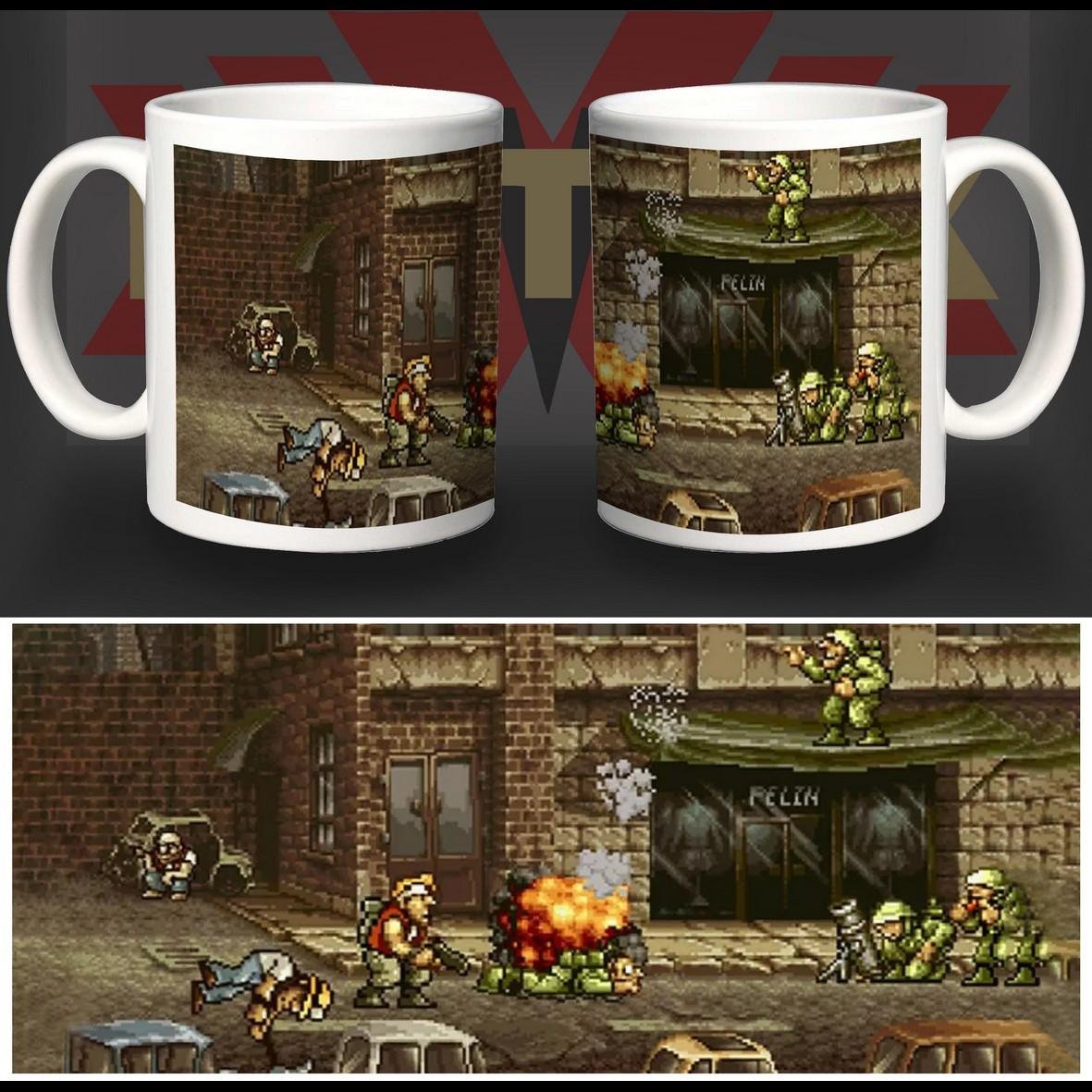 Matrix Music Store Vintage Videogame Metal Slug tazza ceramica