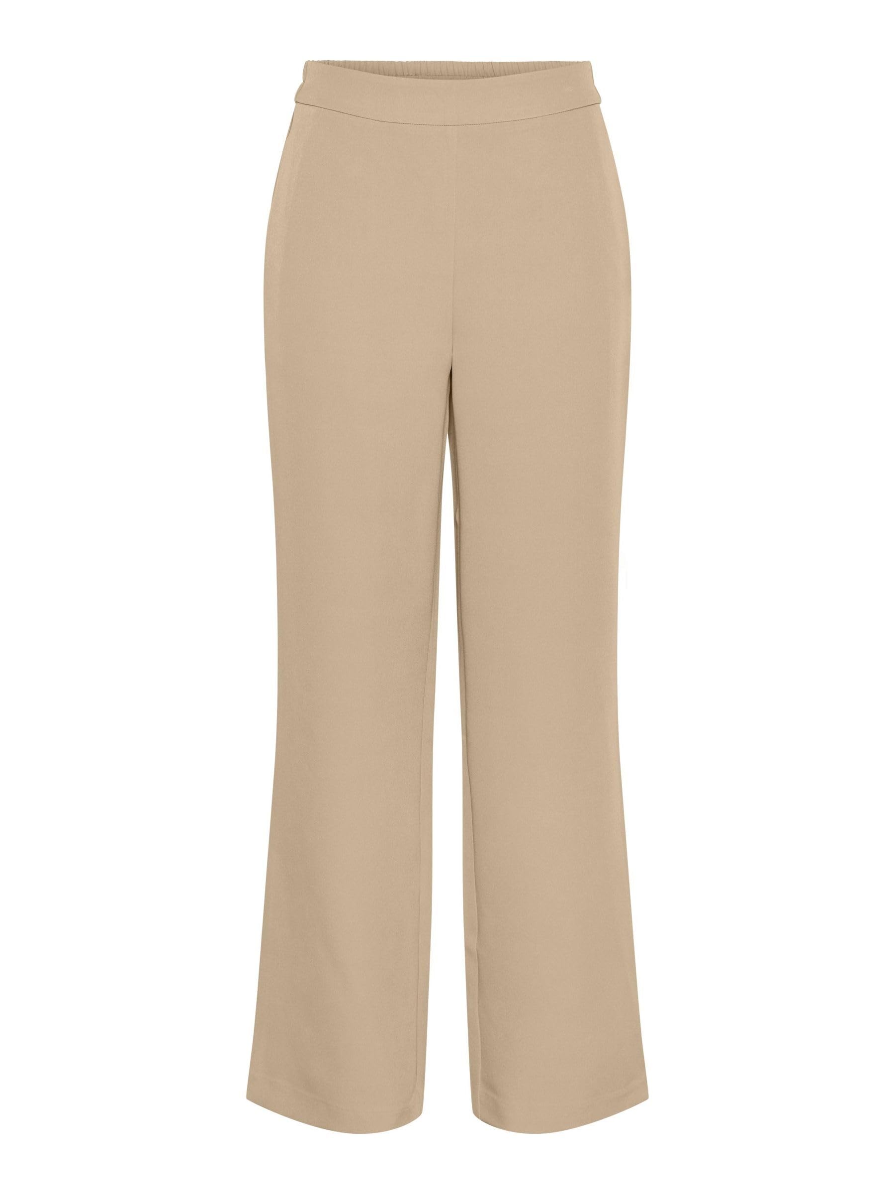 PIECES Pcbozzy HW Wide Plain Pant Noos BC pantaloni neri