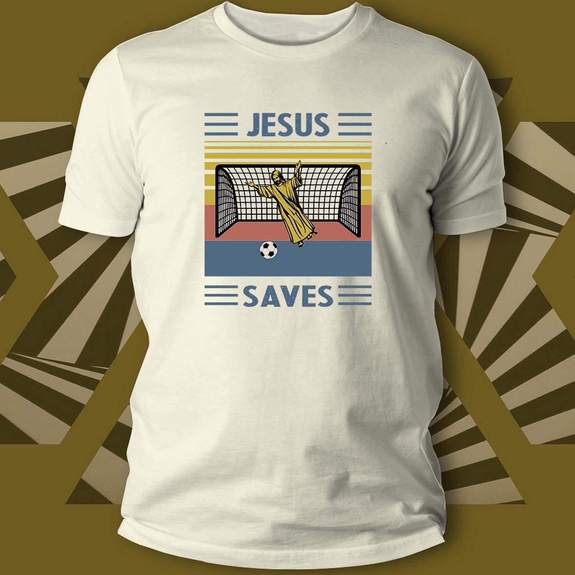 Matrix Music Store Jesus Saves maglietta unisex cotone