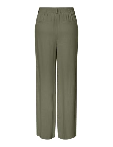 PIECES Pcvinsty HW Wide pantaloni donna vita alta