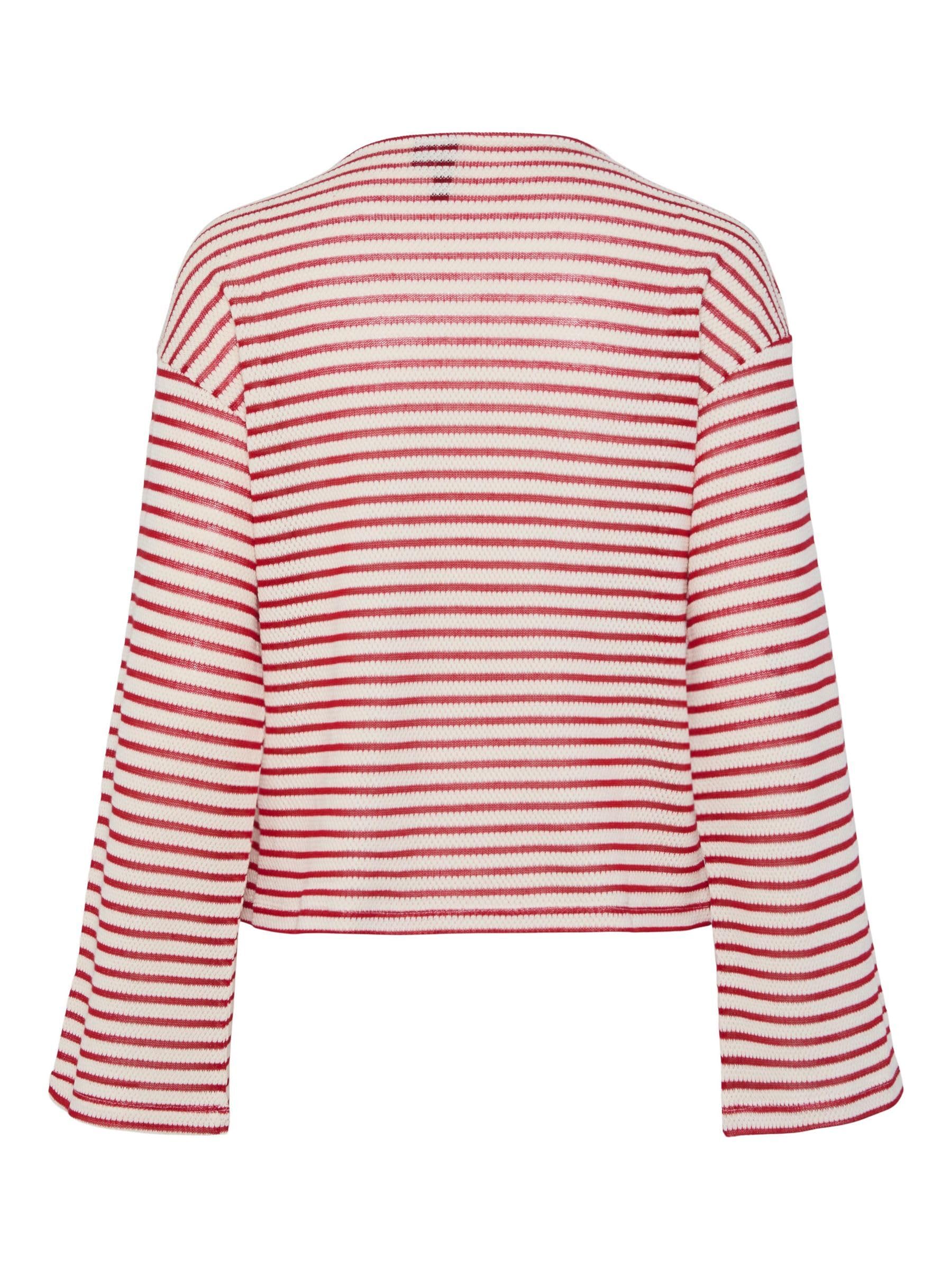 Pieces Pcmanilla LS O-Neck maglia donna manica lunga quotidiana