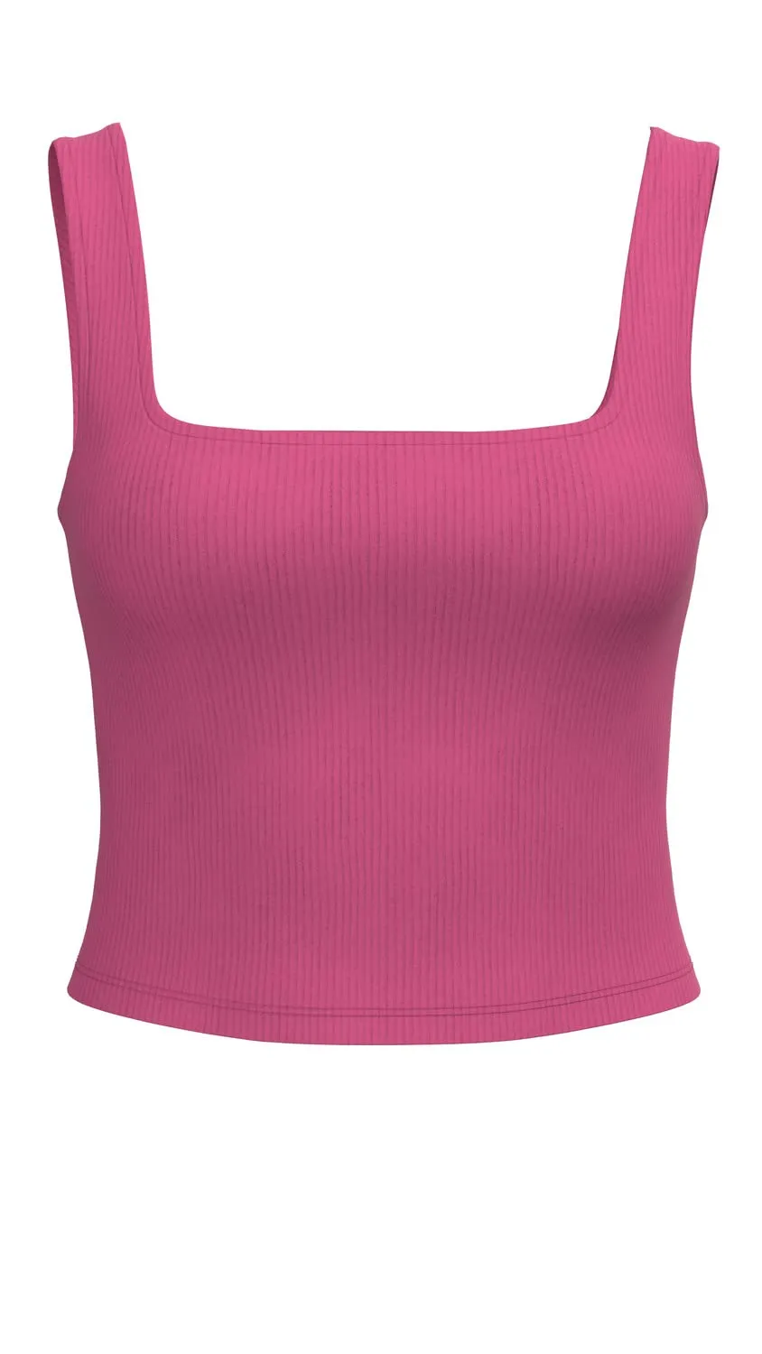 Pieces Pcnukisa Cropped Tank Top Noos canotta taglia unica