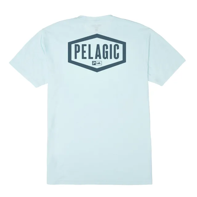 Pelagic Fuel Dock maglietta uomo azzurro chiaro triblend