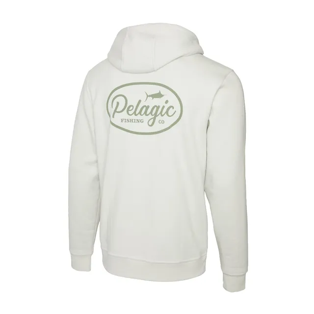 Pelagic Osborn Circled felpa cappuccio cotone Bone