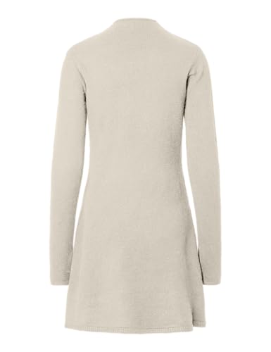Pieces Pcjunna LS Mock Neck Mini Knit Dress abito S