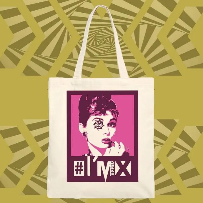 I'm X Audrey X 1 shopper cotone organico