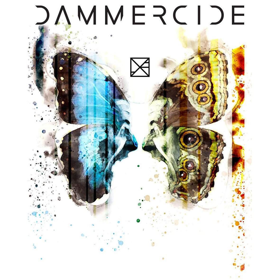 Dammercide Green Logo t-shirt cotone organico
