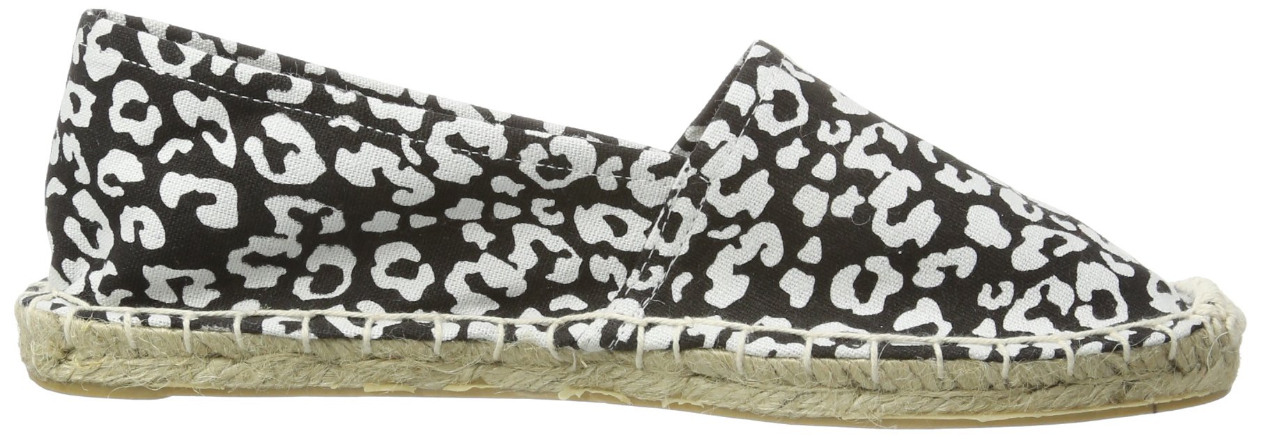 Pieces & Peace Haisha Espadrillos Leopard Black espadrillas donna