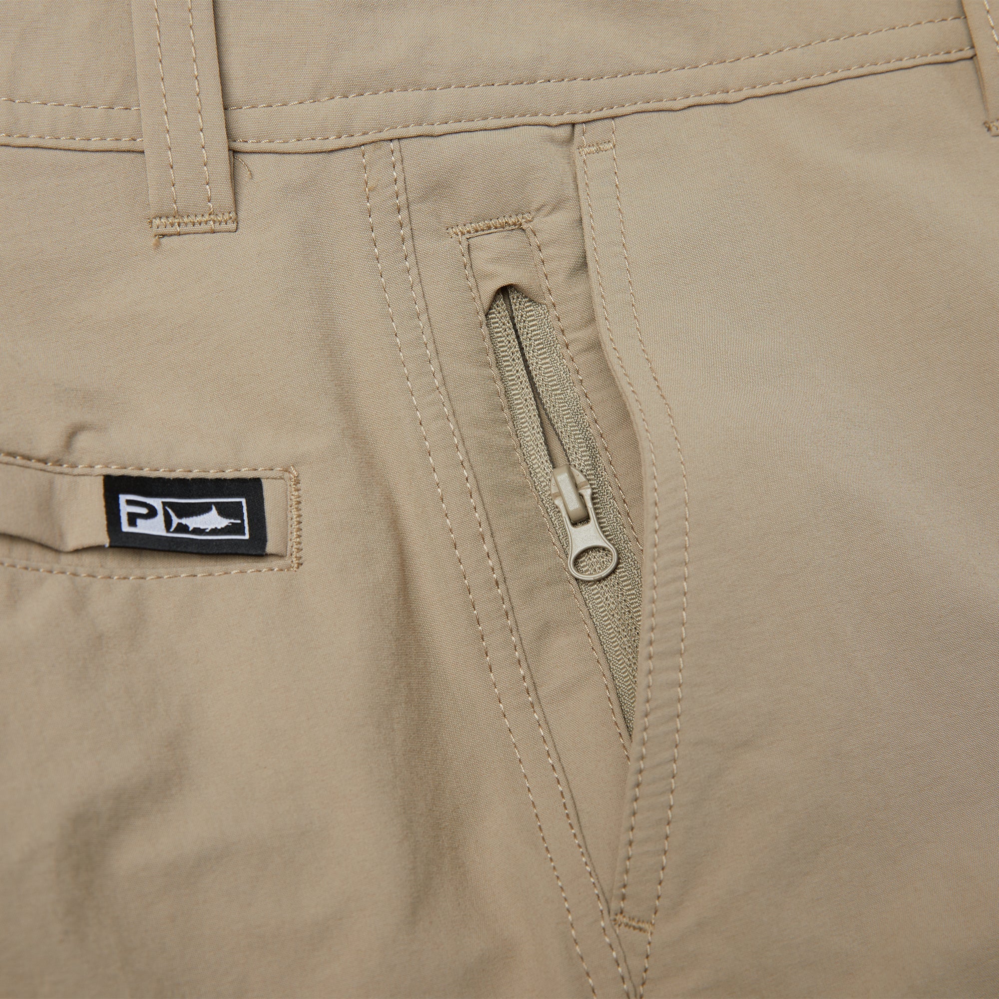 Pelagic Mako pantaloni chino kaki scuro idrorepellenti