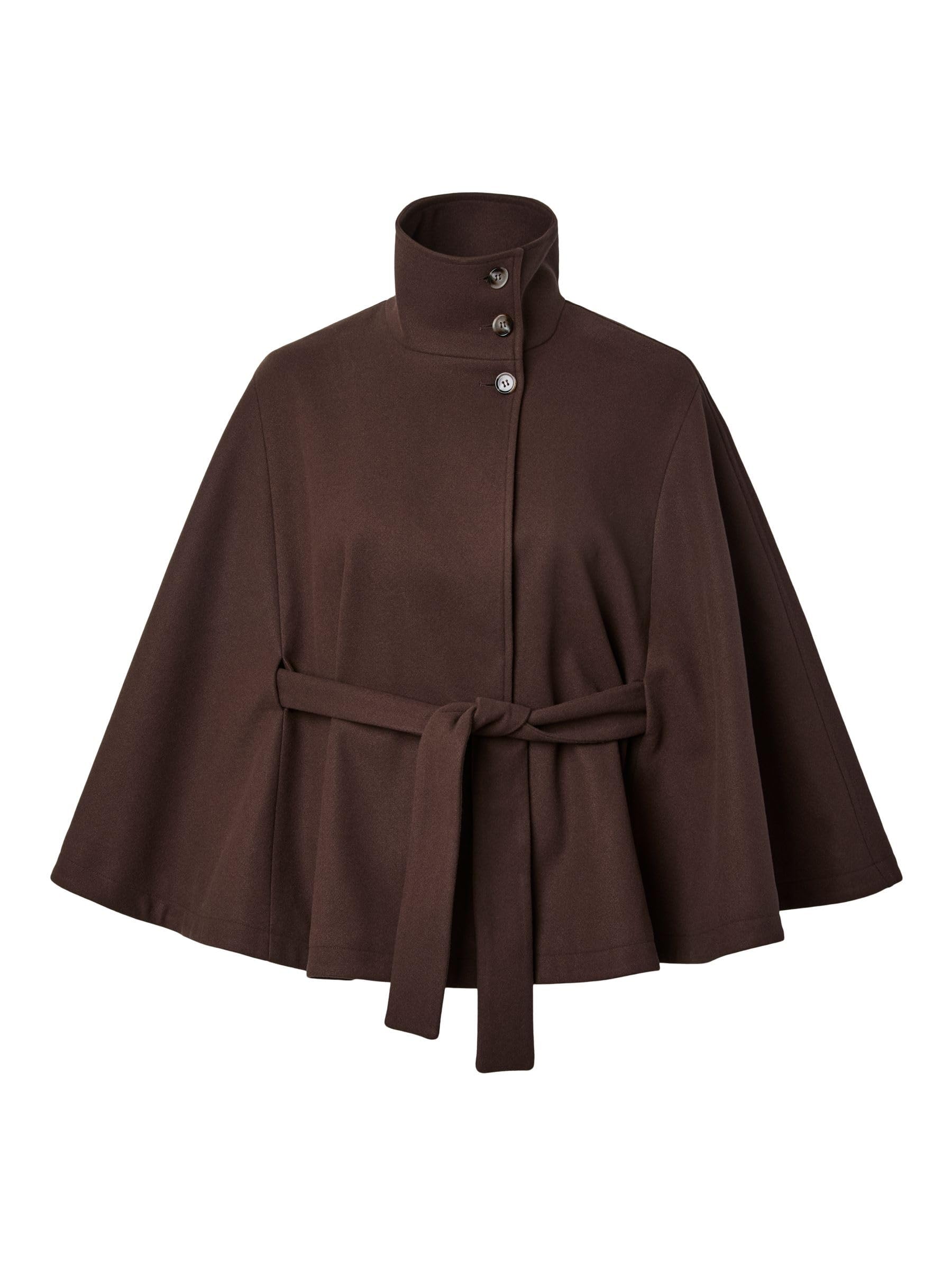 Pieces Pcaiken Cape giacca con cintura donna