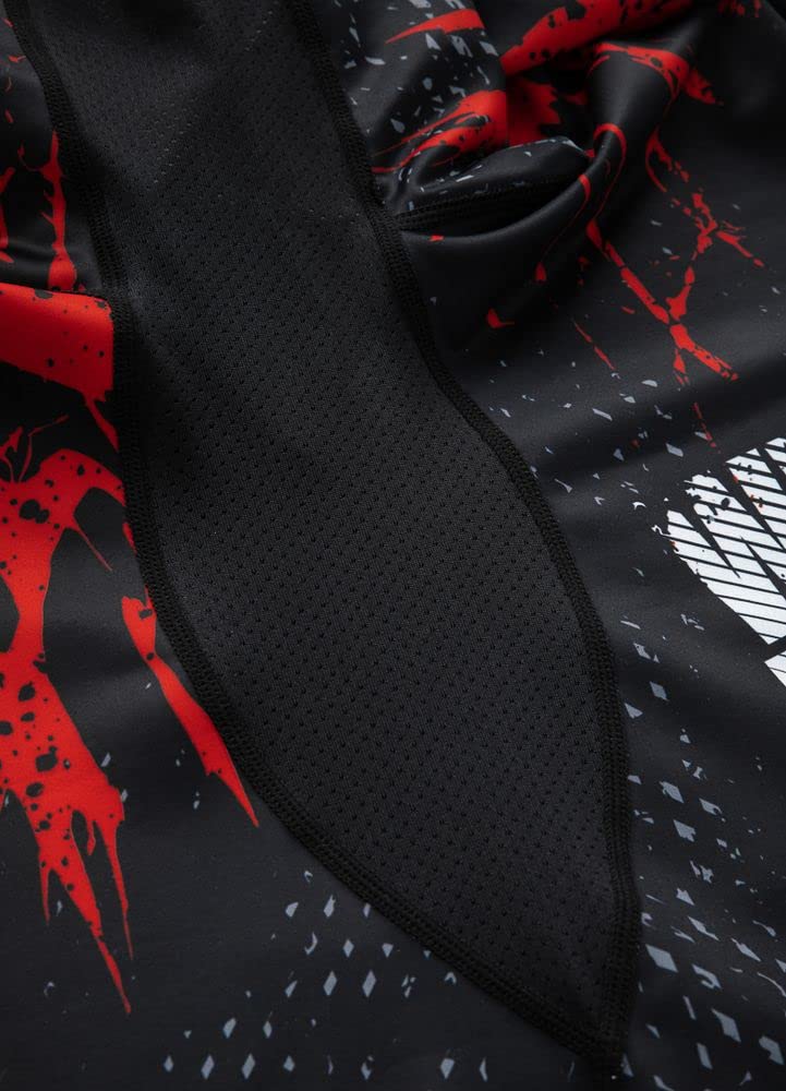 Pitbull rashguard maglietta sportiva uomo manica corta
