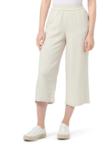 Pieces Pcvinsty HW Linen Culotte Noos BC pantaloni M