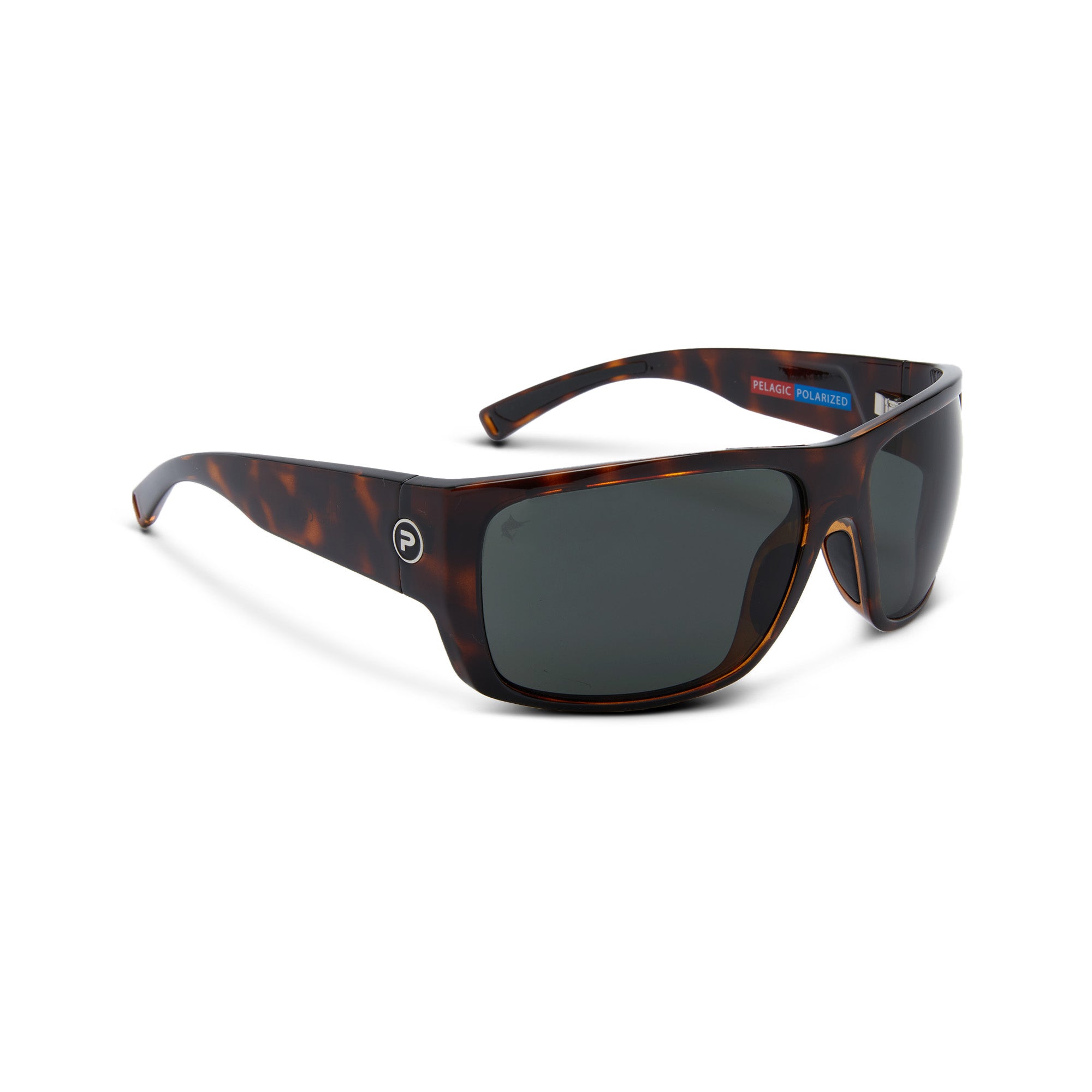 Pelagic Kahuna occhiali sole polarizzati Tartaruga-Grigio