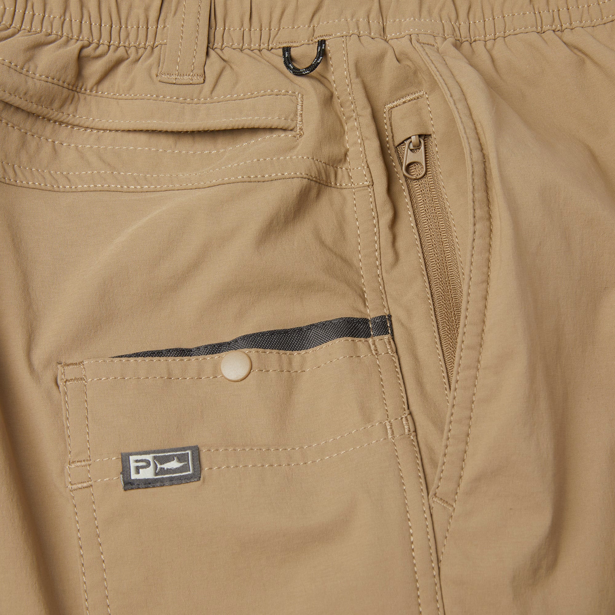Pelagic Palomar pantaloni pesca dark khaki asciugatura rapida