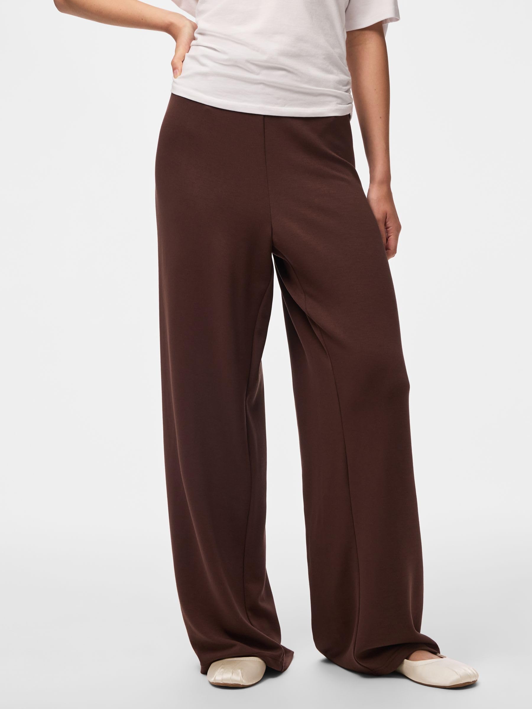 Pieces Pcpolly HW pantaloni tuta chicory coffee XL