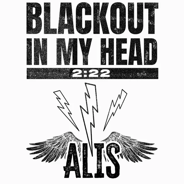 Alis Blackout In My Head BK Logo maglietta cotone organico