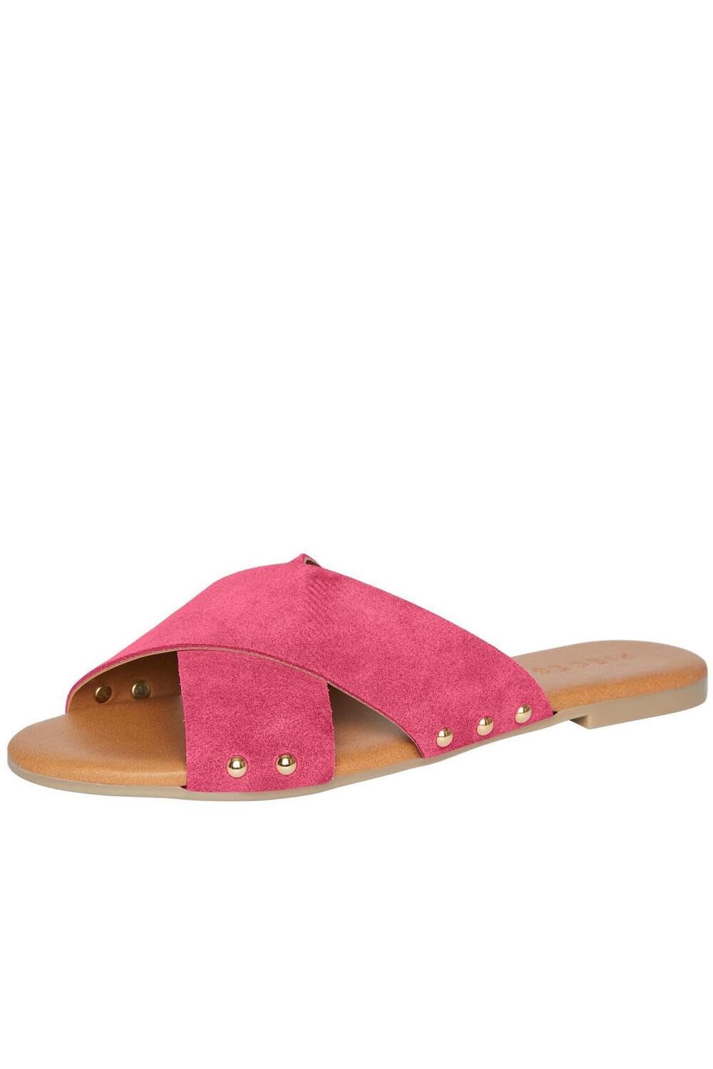 Pieces Pcvuma Suede sandali donna neri