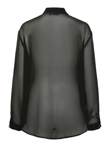Pieces Pcrio LS BC camicia donna maniche lunghe taglia L