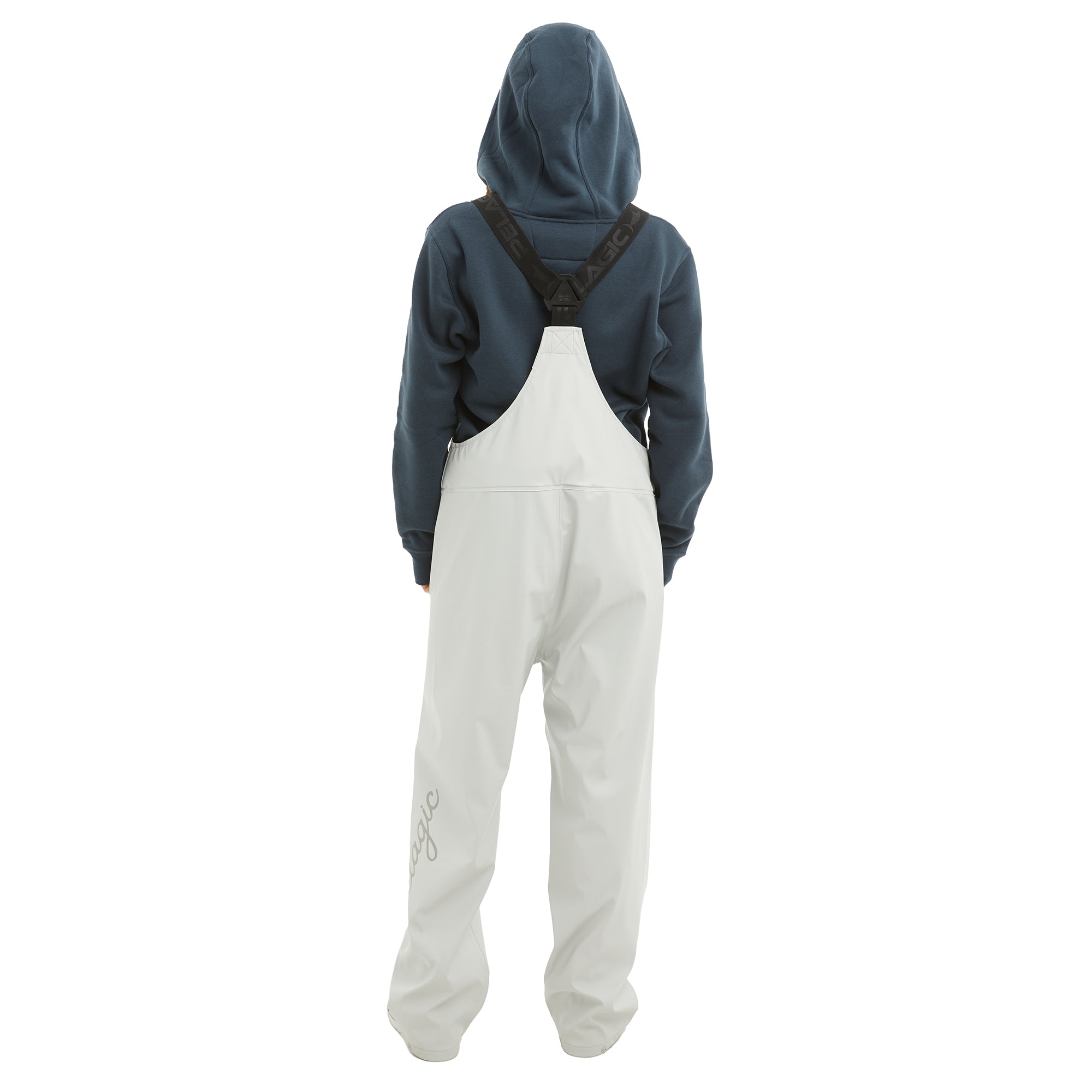 Pelagic Ws Chubasco Bib salopette donna grigio chiaro impermeabile