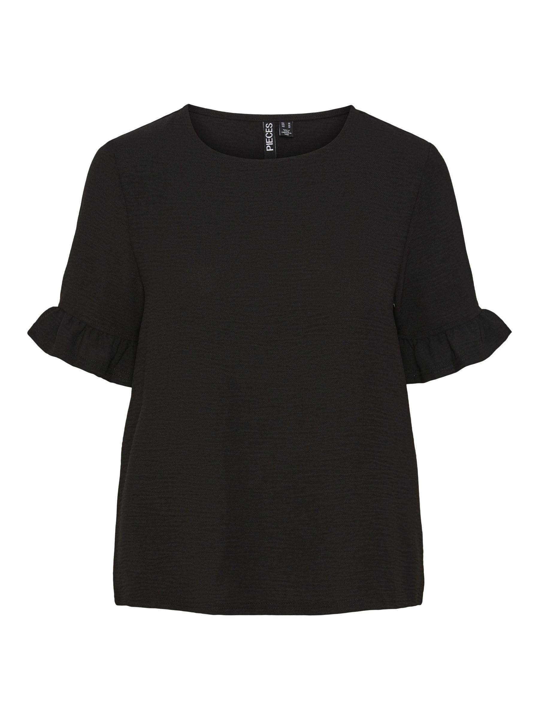 PIECES T-Shirt maglietta donna manica corta