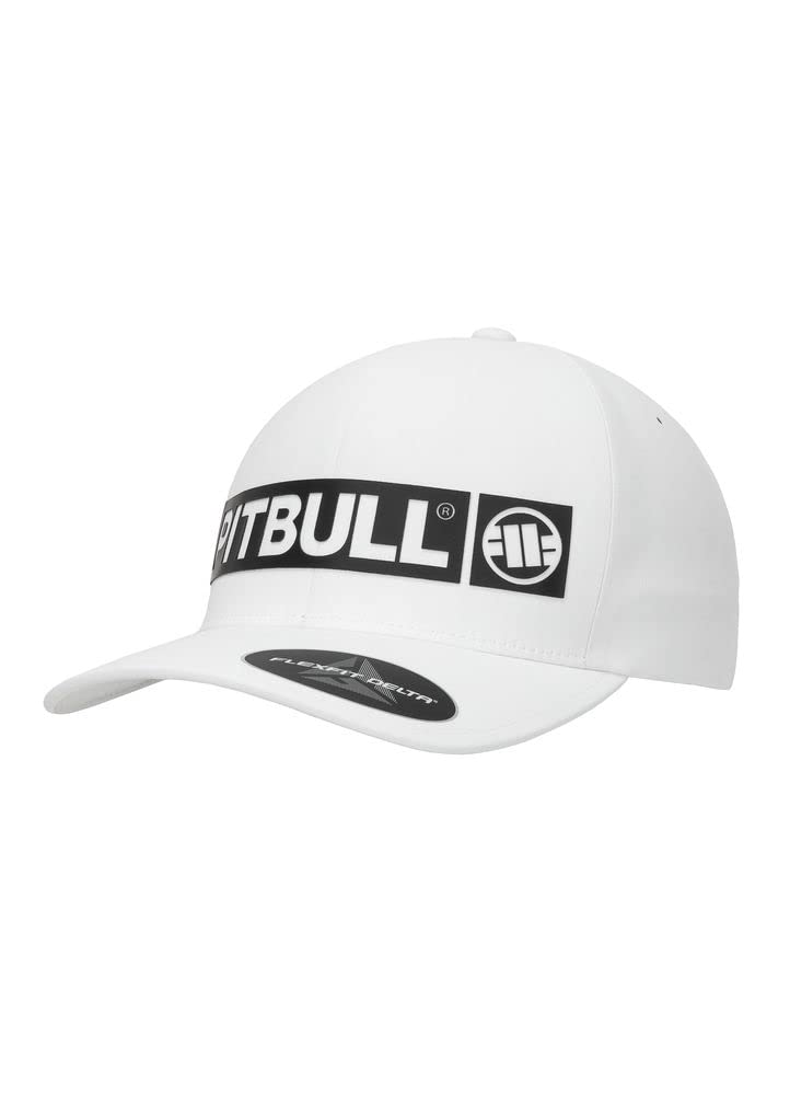 Pitbull Stretch Hilltop berretto snapback bianco elastico