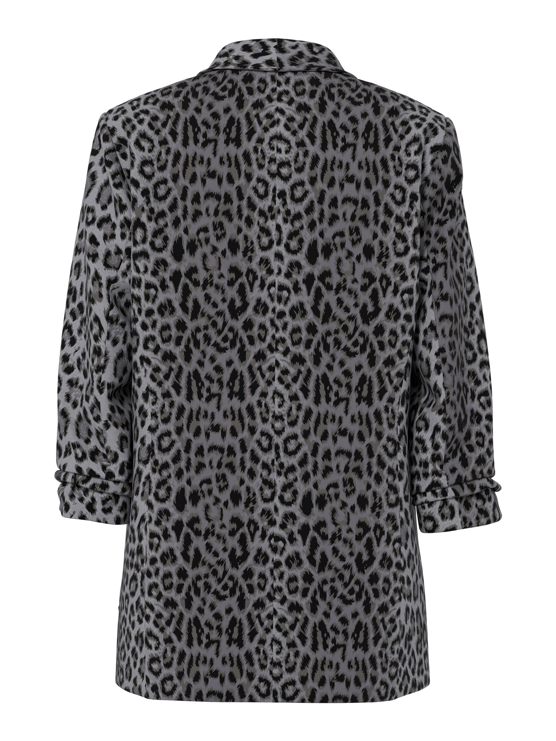 Pieces Pcbosella 3/4 Printed Blazer fantasia manica 3/4