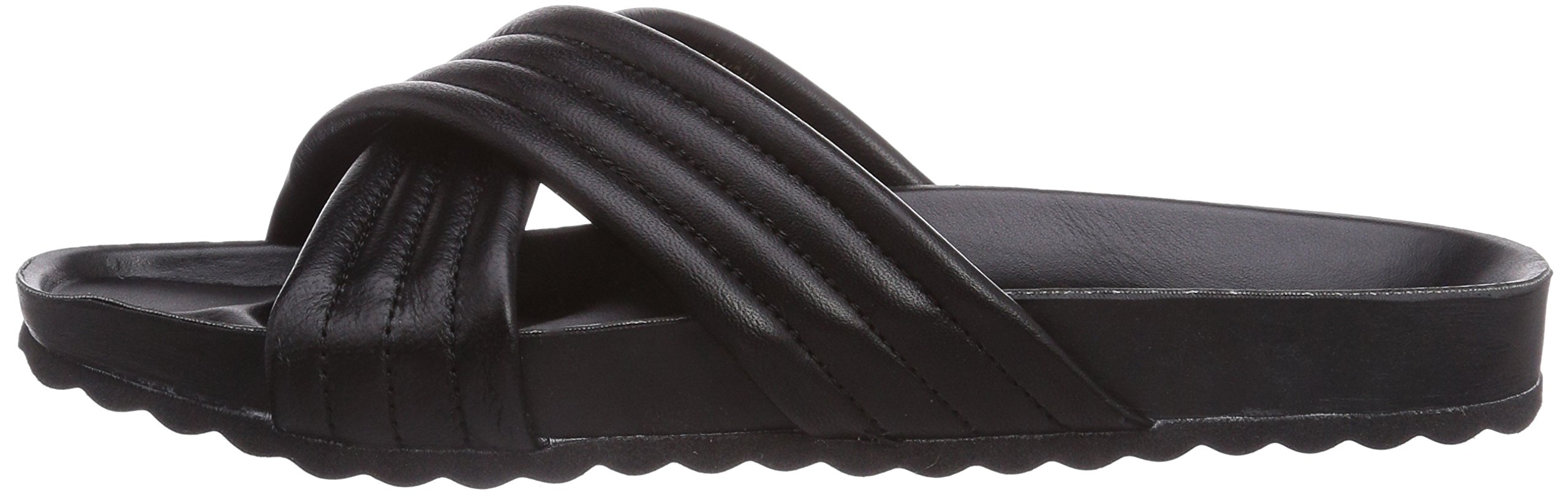 Pieces PS Tahi sandali donna neri pelle 38 EU