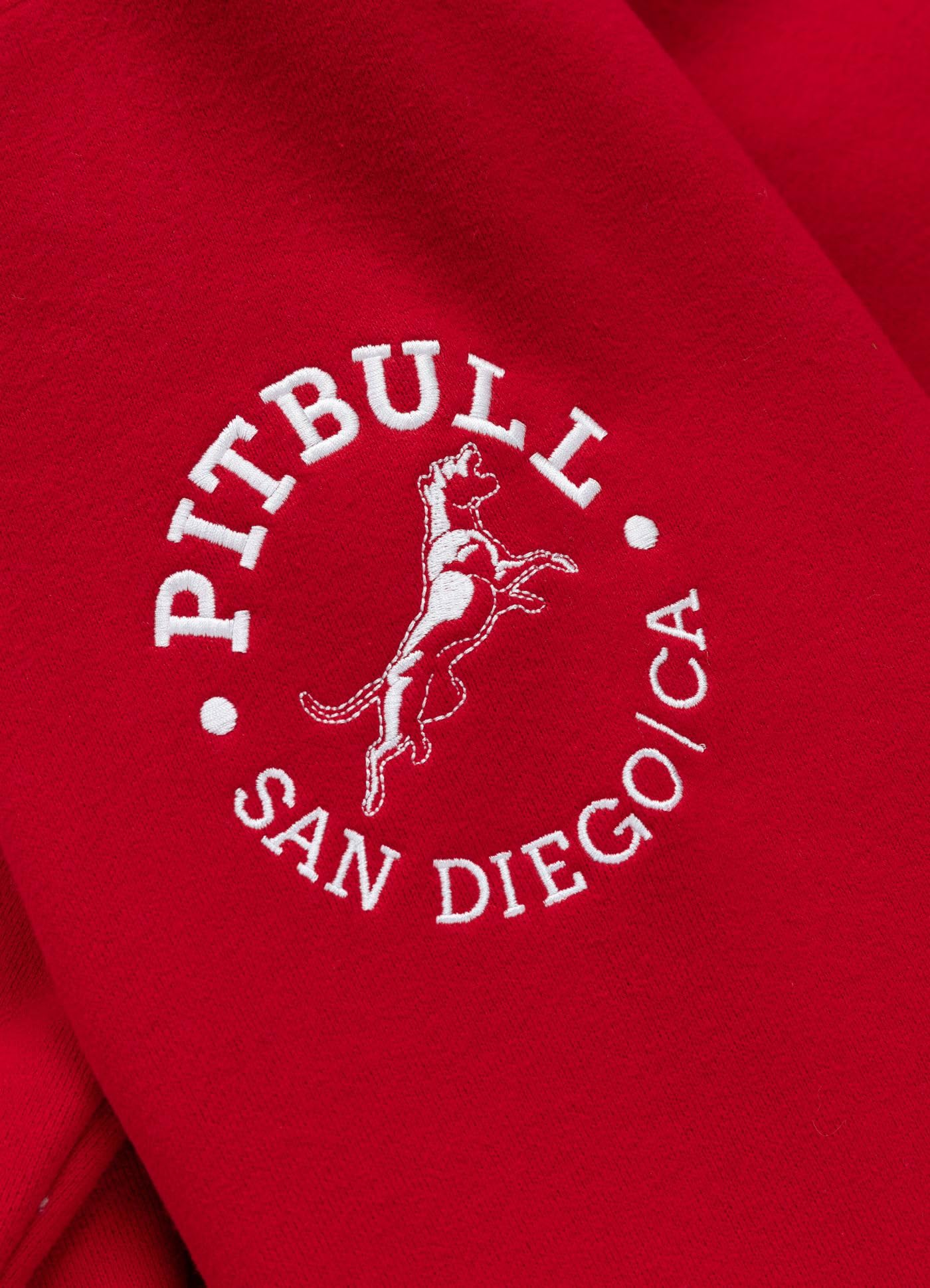 Pitbull Fiora felpa donna cappuccio stampa regular
